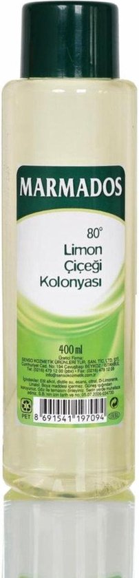 Marmados Lemon (Citroen) Eau de Cologne barber - 400 ml-Lotion, aftershave -  Limon - Barber