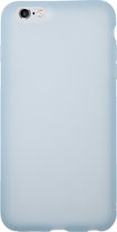 BMAX Latex soft case hoesje geschikt voor Apple iPhone 6/6s Plus / Soft cover / Telefoonhoesje / Beschermhoesje / Telefoonbescherming - Lichtblauw