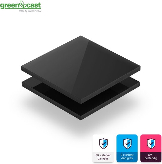 Haardglas 32x32 Cm - 4 Mm Dik Hittebestendig Ovenglas Tot 800°C | Vuurplaats Venster