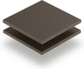 Plexiglas satijn klei glans/mat 4 mm - 150x100cm