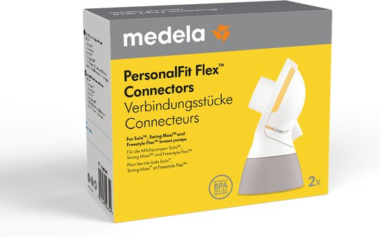 Medela PersonalFit Flex Connector - 2 stuks (voor Swing Flex en Swing Maxi Flex) - Medela