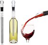 foto van Wijnkoeler Stick - Wijn Koeler Staaf - Fles Koelers - Schenktuit - Wijnschenker - Wine Schenker - Kerst Cadeautip