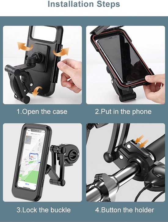 Accessoires de moto Support de téléphone portable Support de téléphone  portable de moto Support de téléphone portable