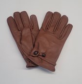 KM - Rodeo - Leren handschoenen - Bruin - XL