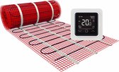 123Heat Vloerverwarmingsmat Set 4 m2- 600 Watt incl. Wifi thermostaat