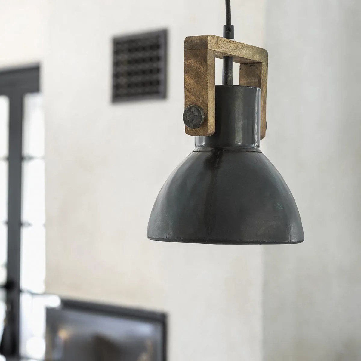 PR Home - Hanglamp Ashby Zwart 19 cm