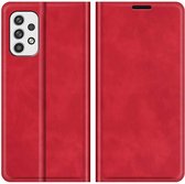 Cazy Samsung Galaxy A23 Wallet Case Magnetic - Rood