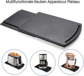 Multifunctionele Keuken Apparatuur Plateau - Glijdende lade - Sliding Kitchen Appliance Caddy