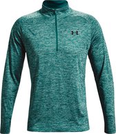Under Armour Tech 2.0 Half-Zip Shirt - Sporttrui Voor Heren - Korte Rits - Groen - M