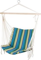 Oneiro’s Luxe Tuinhangmat Braziliaanse Braziliaanse stoel - ø 90x100cm – hangmat – hangmat met standaard – zomer – tuin – tuinartikelen – relax – tuinmeubelen