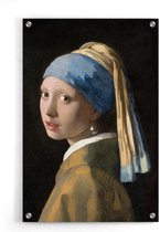 Walljar - Johannes Vermeer - Meisje Met De Parel II - Muurdecoratie - Plexiglas schilderij