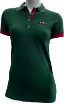KAET - Polo - T-shirt- Dames - (groen- rood)-Maat - XXXL