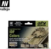Model Air - Idf Colors, Israeli Defence Force Set - Vallejo - VAL-71210