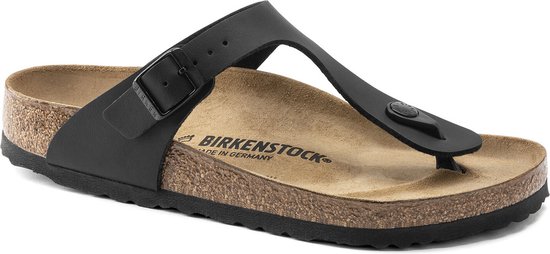 Birkenstock Gizeh Dames Slippers Regular fit - Black - Maat 36