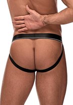 Cock Ring Jock - Black - S/M - Maat S/M - Lingerie For Him