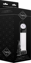 Deluxe Pump With Advanced PSI Gauge - Transparant - Pumps transparent