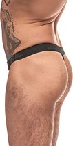 Rip off Thong - Black - S/M - Maat S/M - Lingerie For Him