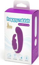 Happy Rabbit G-Spot Clitoral Curve Vibrator - Clitoral Stimulators purple