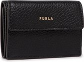 Furla Babylon Dames Billfold Portemonneedrukknop portemonnee Leer - Zwart