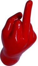 Antartidee - kledinghaak - middelvinger - rood - Italiaans - Design