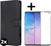 Fooniq Telefoonhoesje - Book Case - Geschikt Voor Samsung Galaxy S10e - Zwart