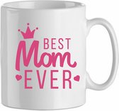 Best mom ever'| Cadeau| cadeau voor haar| cadeau voor hem | Beker 31 CL| mama|moederdag
