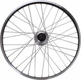 achterwiel 26 inch 7V rollerbrake 36G zwart/zilver