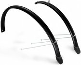 spatbordenset 26 inch 58 mm zwart