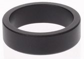 Opvulring Balhoofd Aluminium 1 1/8 Inch 2mm Zwart