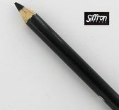 Saffron eyebrow pencil black waterproof