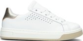 Hip H1574 Lage sneakers - Leren Sneaker - Meisjes - Wit - Maat 31