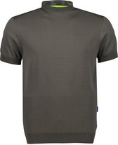 Hensen T-shirt - Slim Fit - Groen - 4XL Grote Maten