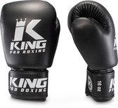King Pro Boxing Bokshandschoenen Zwart KPB/BGVL 3 Leder
14 OZ