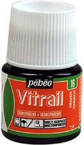 Glasverf - 16 Orange - Transparant - Pebeo Vitrail - 45 ml