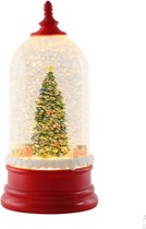 peha-lantaarn-stolp-kerstboom-led-26-cm-glas-rood-transparant