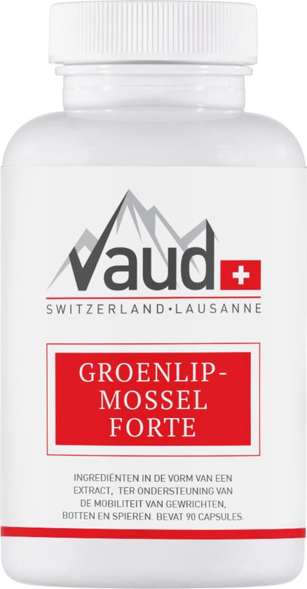 Groenlipmossel Forte | Vaud | Voor gewrichten | Kraakbeen | 90 capsules |  bol.com