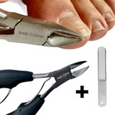Pedicure Set - Professionele Nagelknipper en Nagelvijl voor Harde Teennagels en Kalknagels met Nageltang en Manicureset