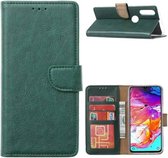 Samsung Galaxy A40 (SM-A405F) - Bookcase Groen - Portefeuille - Magneetsluiting