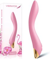 Bossoftoys - Flamingo lichtroze - vibrator - 52-00008 - USB oplaadbaar - 100% waterdicht - 9 vibratiestanden