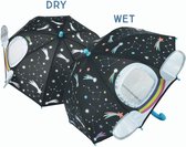 Floss & Rock Paraplu, Space 3D - 54 cm x Ø 60 cm - Verandert van kleur!