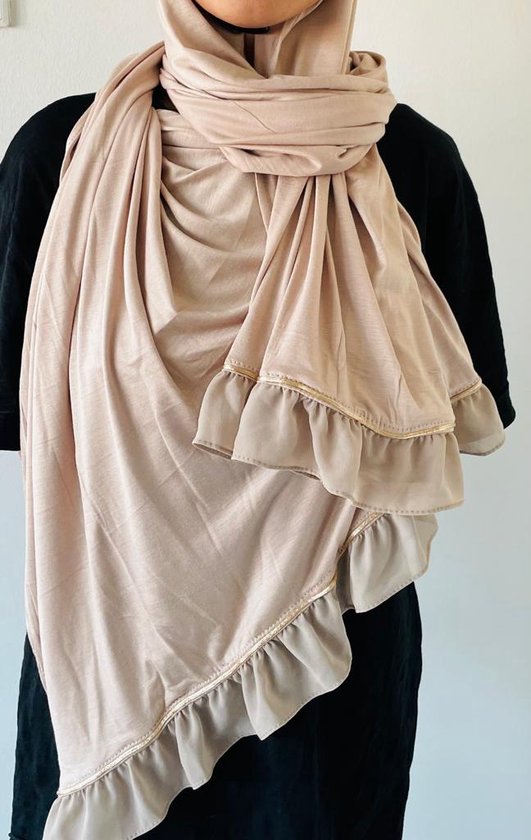 Hijab Sjaal Hoofddoek Turban Jersey Scarf Sjawl Dames