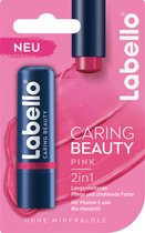 Labello Lippenbalsem Caring Beauty Pink | bol