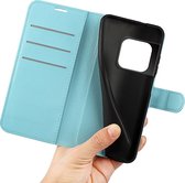Mobigear Telefoonhoesje geschikt voor OnePlus 10 Pro Hoesje | Mobigear Classic Bookcase Portemonnee | Pasjeshouder voor 3 Pasjes | Telefoonhoesje voor Pinpas / OV Kaart / Rijbewijs - Blauw