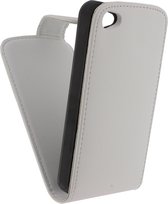 Xccess Leather Flip Case Apple iPhone 4 White