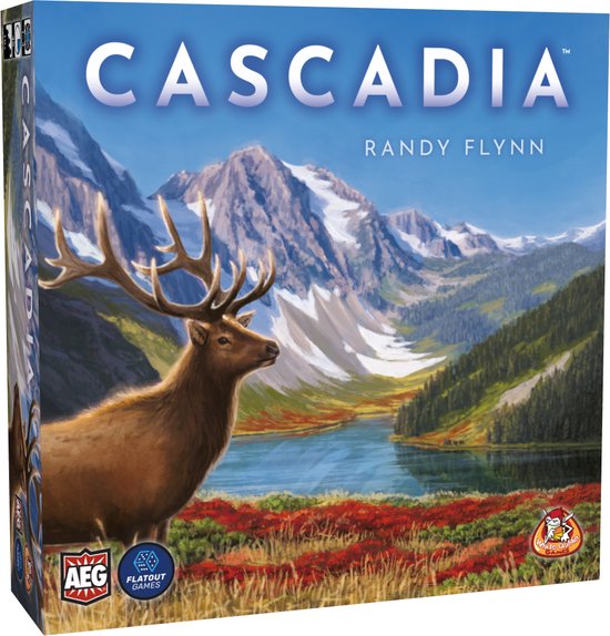 Gezelschapsspel: Cascadia - familiespel - NL, uitgegeven door White Goblin Games