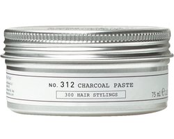 Depot 312 charcoal paste 75ml | Strong hold chorcoal paste voor langdurige stevigheid