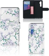 Telefoonhoesje Xiaomi Mi Note 10 Lite Bookcase Blossom White