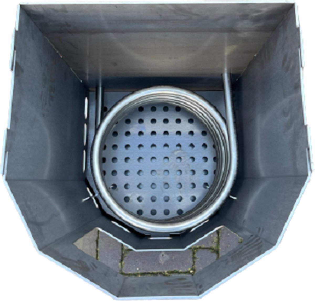 Compleet pakket inclusief Intex pomp Zwembadverwarming houtgestookt