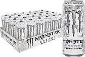 Monster Energy - Energiedrank - Promopakket - 24 stuks - Ultra White Cans