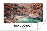 Poster Mallorca - Spanje - Natuur - 60x40 cm